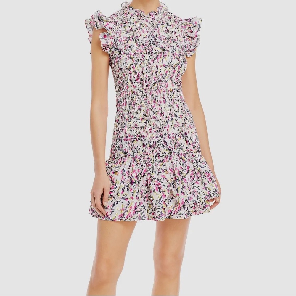 French Connection Verona Crepe Smock Dress